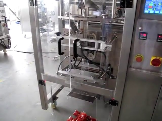 Аутоматска машина за паковање врећица за кечап са пастом за парадајз