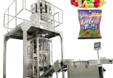 Вишефункционална Вффс вертикална аутоматска машина за паковање хране (паковање) за пиринач/кафу/орашасте плодове/сол/сос/пасуљ/семенке/шећер/угљен/храну за псе/мачје пециво/пистаће
